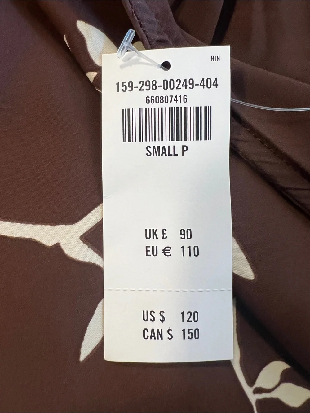 ABERCROMBIE &‎ FITCH Women’s Size SP Petite Brown Julia Slip Cutout Maxi Dress